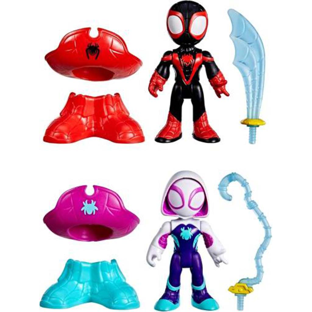 Póki a jeho úžasní priatelia: Water-Webs pirátska Ghost-Spider a pirátsky Spin hracia sada - Hasbro kép 2