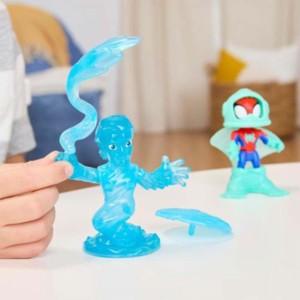 Póki a jeho úžasní priatelia: Water-Webs Póki a Hydro-Man - sada hračiek - Hasbro kép 3