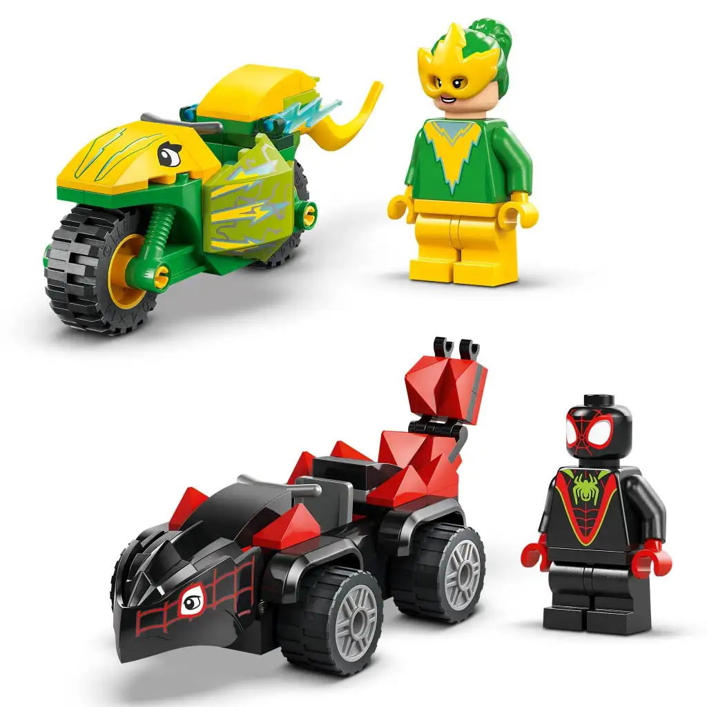 LEGO® Marvel: Spin a Electro - Naháňačka s dino vozidlom (11198) kép 5