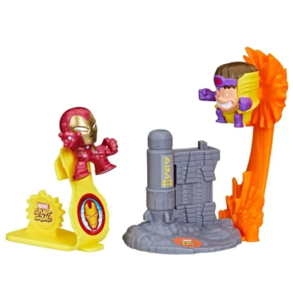 Marvel Stunt Squad: Vasember vs. M.O.D.O.K. kilövőjáték szett - Hasbro kép 2