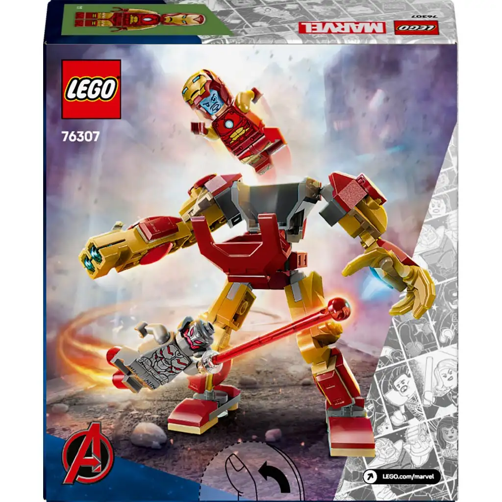 LEGO® Marvel: Iron Man robot vs. Ultron (76307) kép 2
