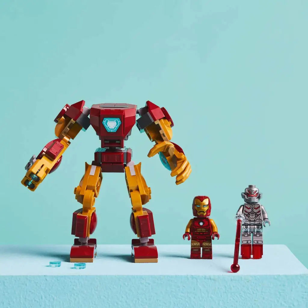 LEGO® Marvel: Iron Man robot vs. Ultron (76307) kép 4