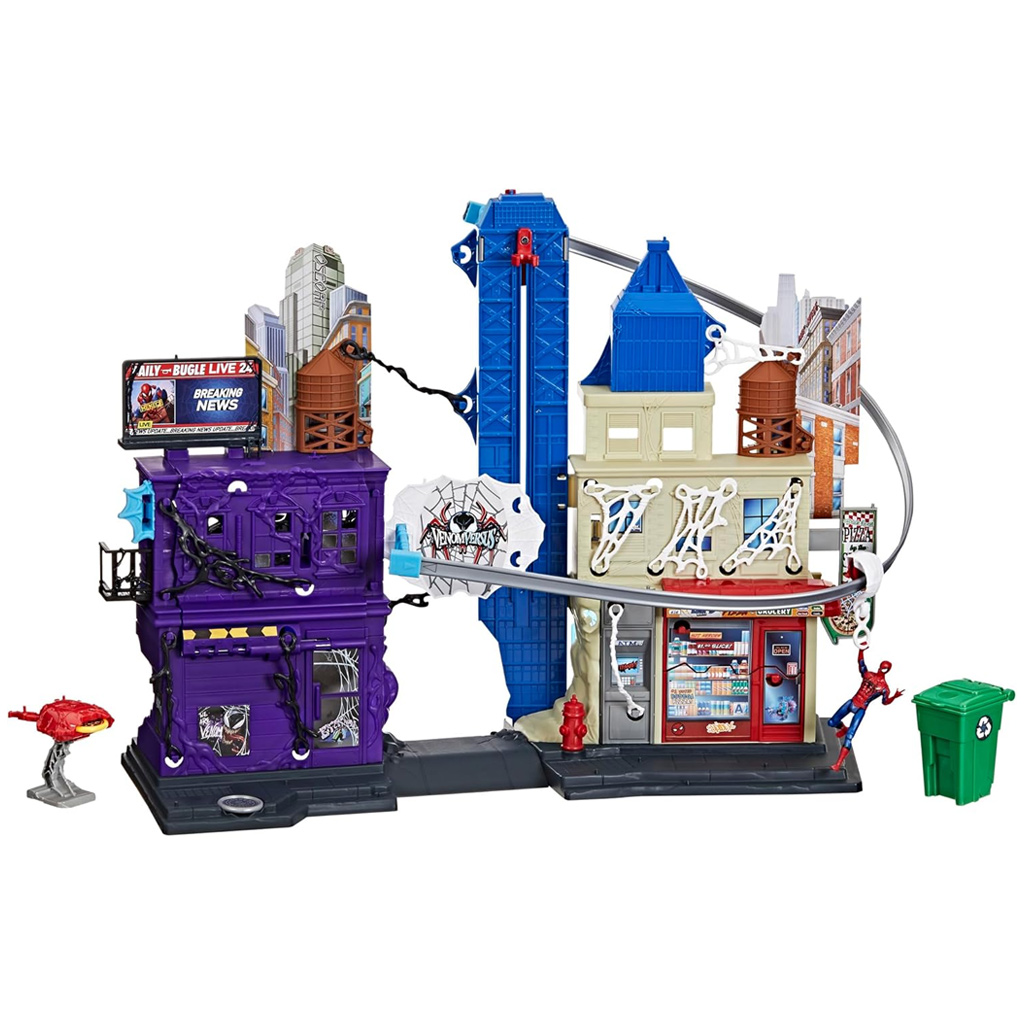 Spider-Man: Súboj Venoma v pavučinovom meste – herná súprava Hasbro kép 2