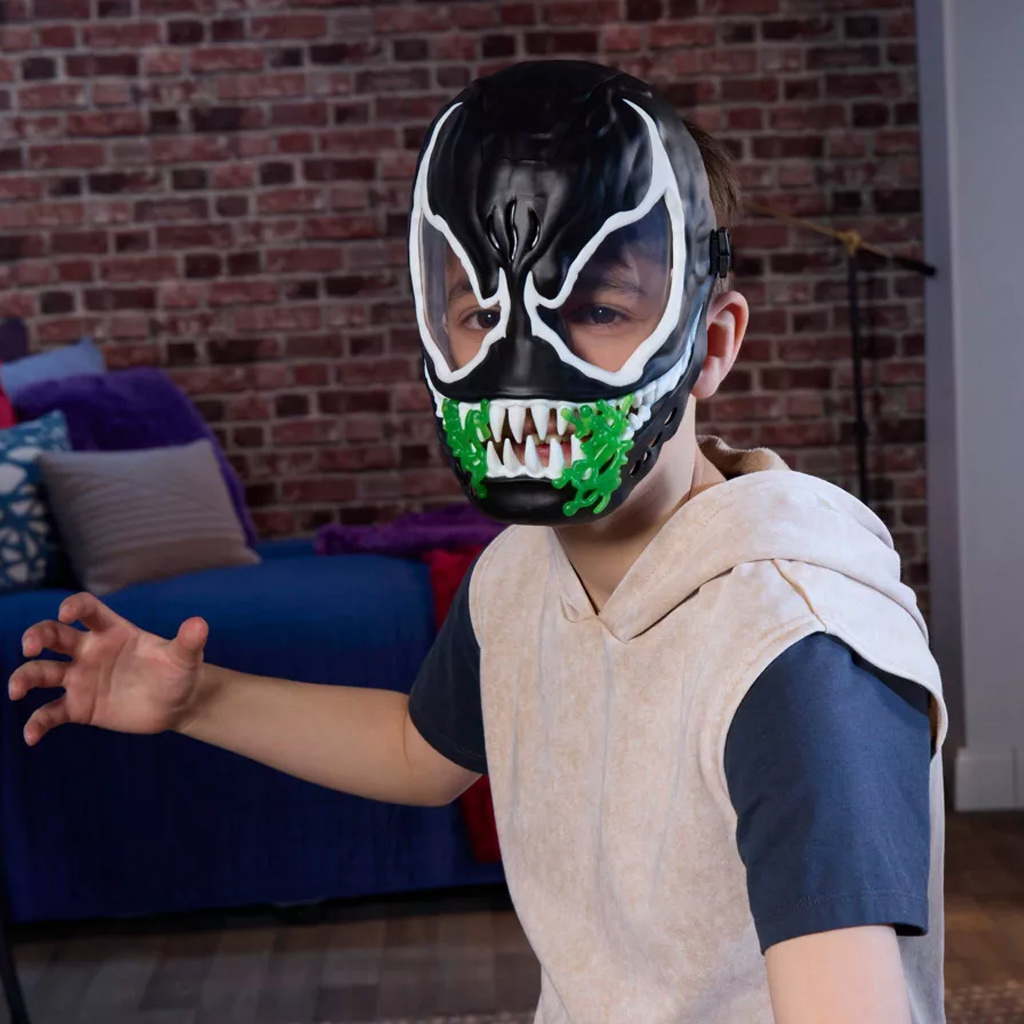 VenomVersus Venom svietiaca v tme maska - Hasbro kép 3