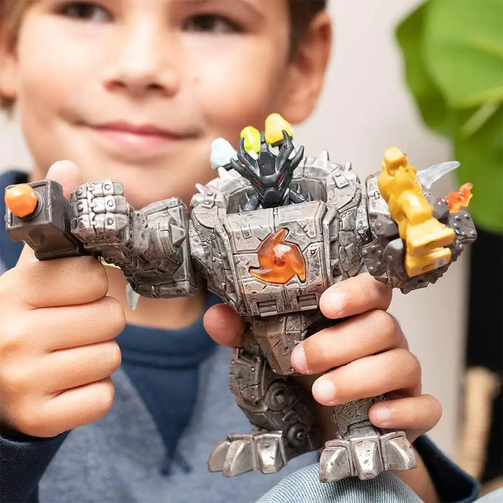 Schleich: Majster s mini figúrkou robota (42549) kép 3