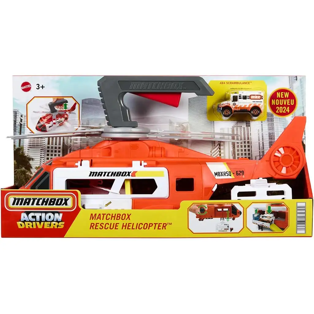Matchbox: Helikoptérová sada - Mattel