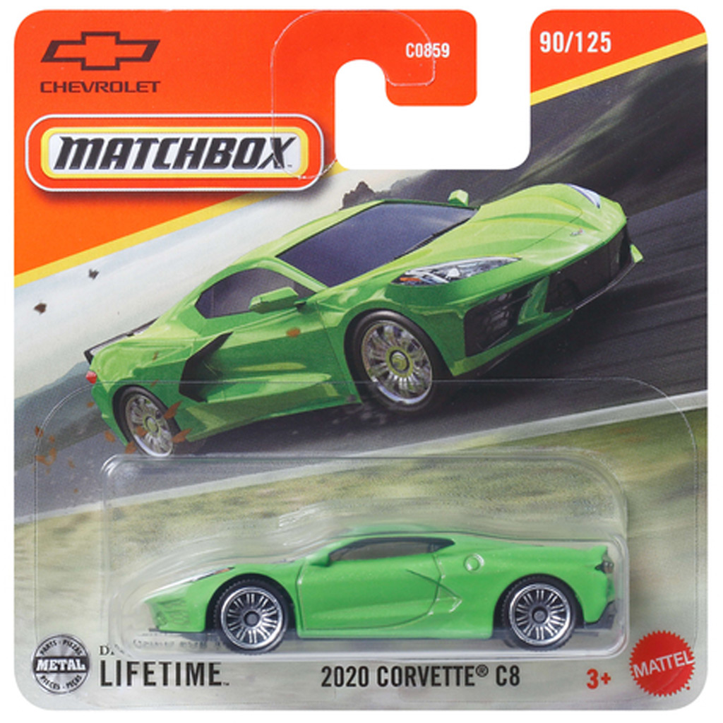 Matchbox: 2020 Corvette C8 autíčko 1/64 - Mattel