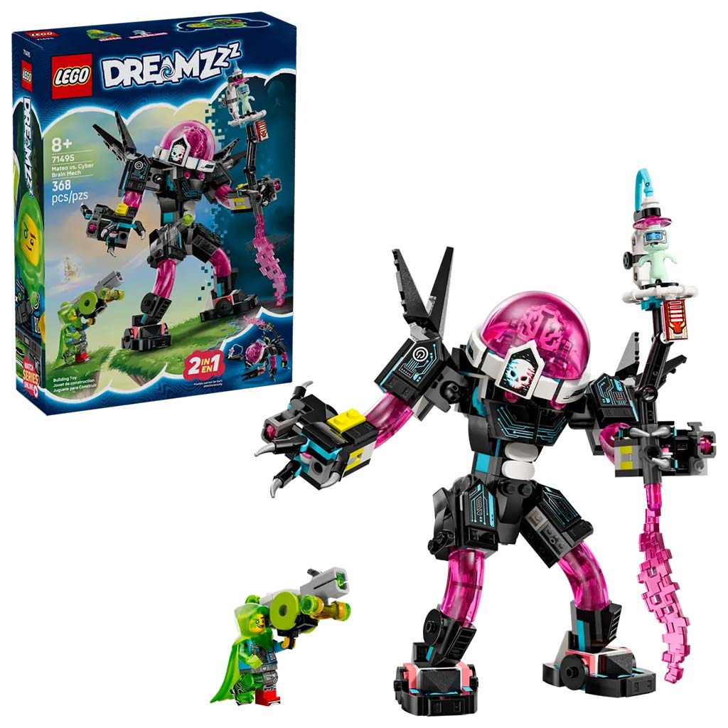 LEGO® DREAMZzz: Mateo proti kybermozgovému robotovi (71495)