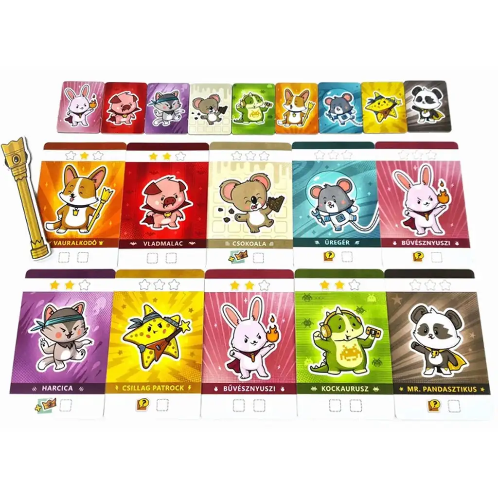 Nálepky spoločenská hra kép 3