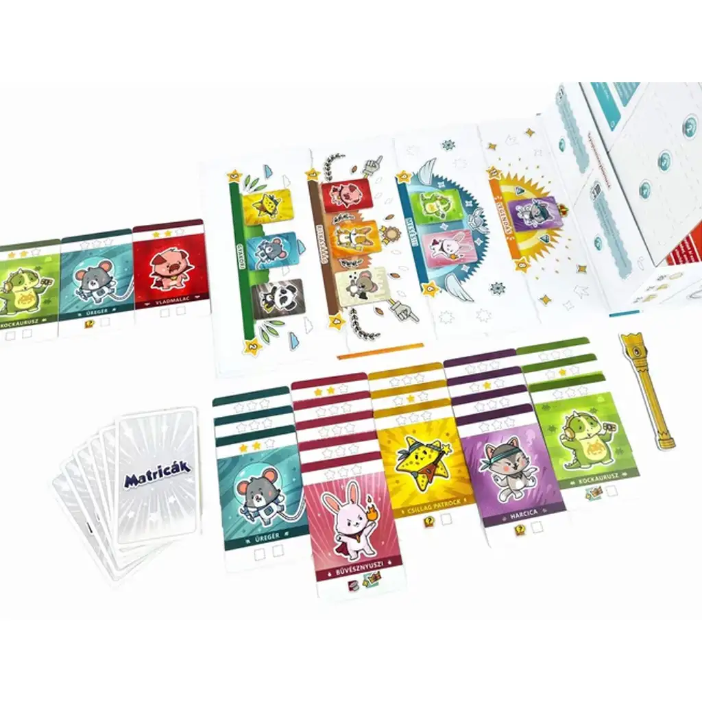 Nálepky spoločenská hra kép 4