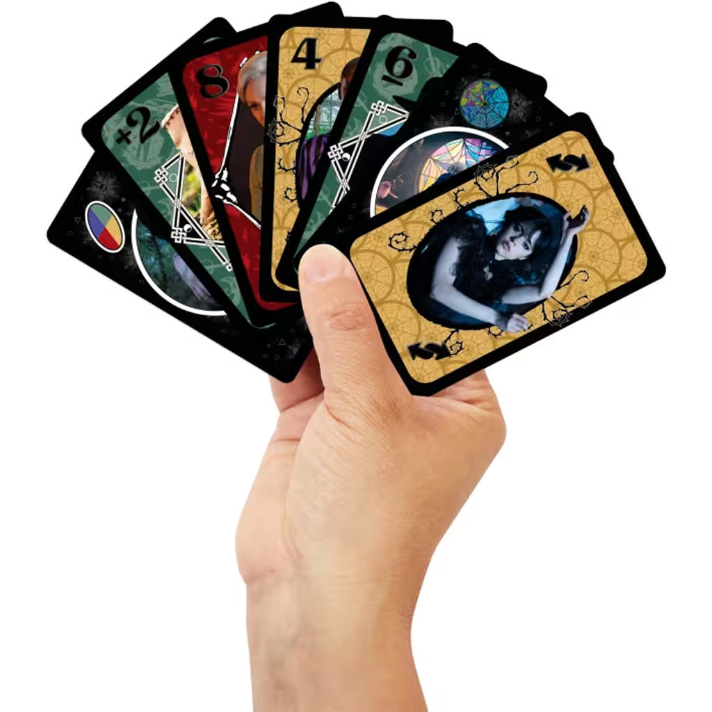 Kartová hra UNO Wednesday – Mattel kép 2