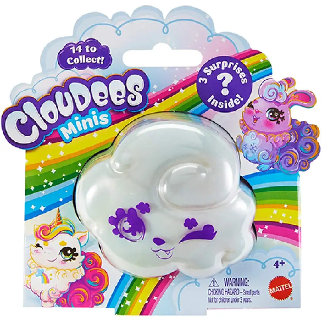 Cloudees: Mini zvieratká, balík na prekvapenie - Mattel
