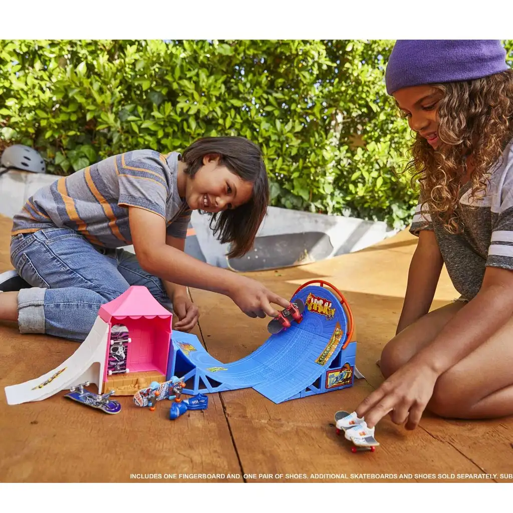 Hot Wheels: FingerBoard Deluxe skateboardový zážitkový park - Mattel kép 4