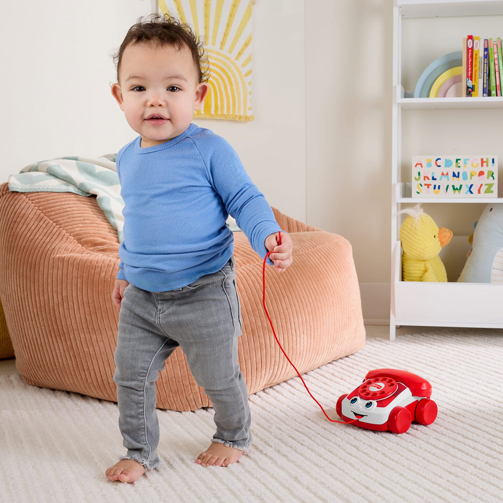 Fisher-Price: Bľabotajúci telefón 80. výročná edícia - Mattel kép 3