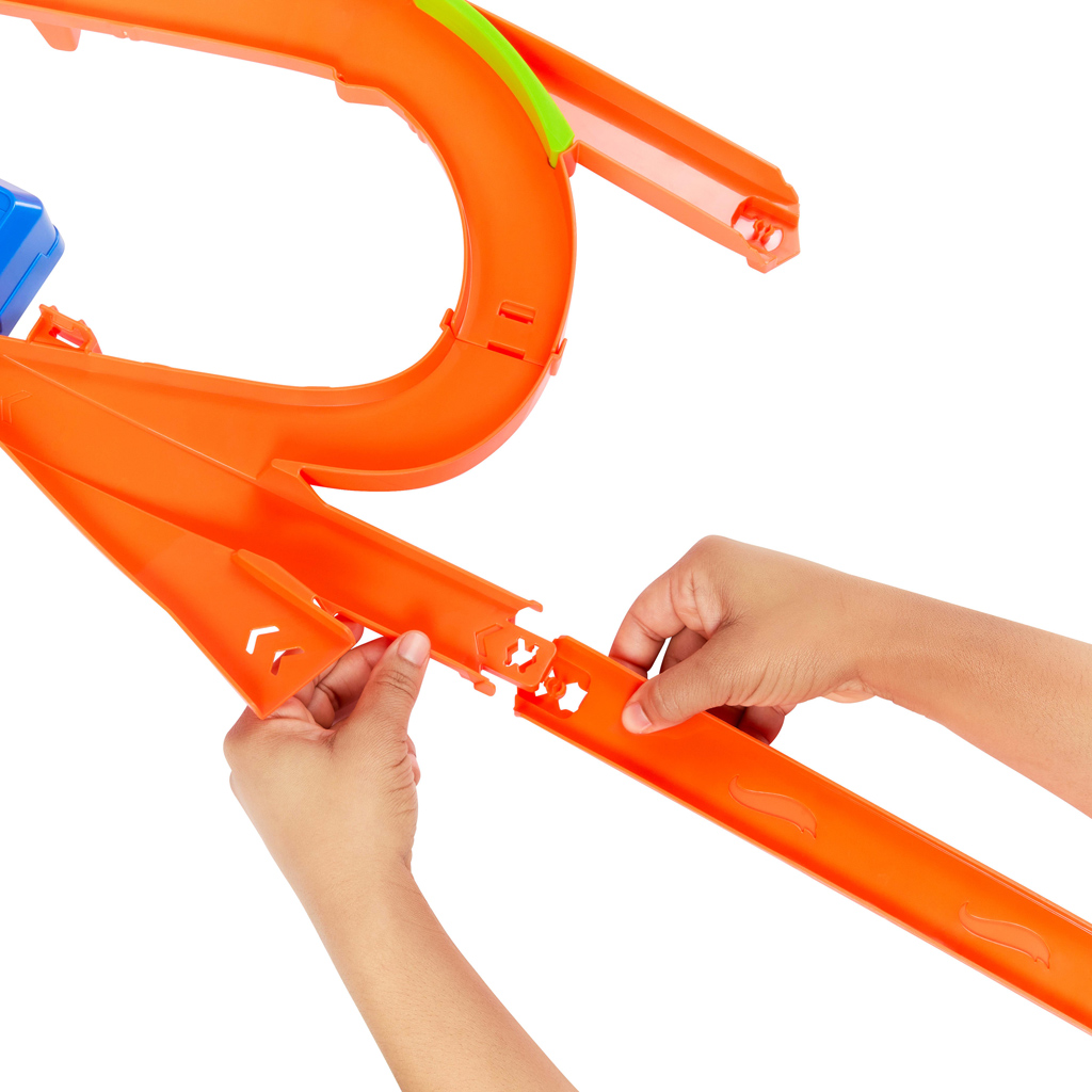 Hot Wheels Stunt Tracks: Zrážka vo vzduchu dráhová súprava s autíčkom – Mattel kép 3