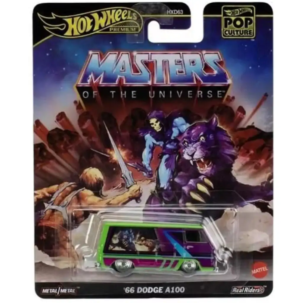 Hot Wheels: Pop kultúra széria – '66 Dodge A100 kisautó 1/64 - Mattel kép 1