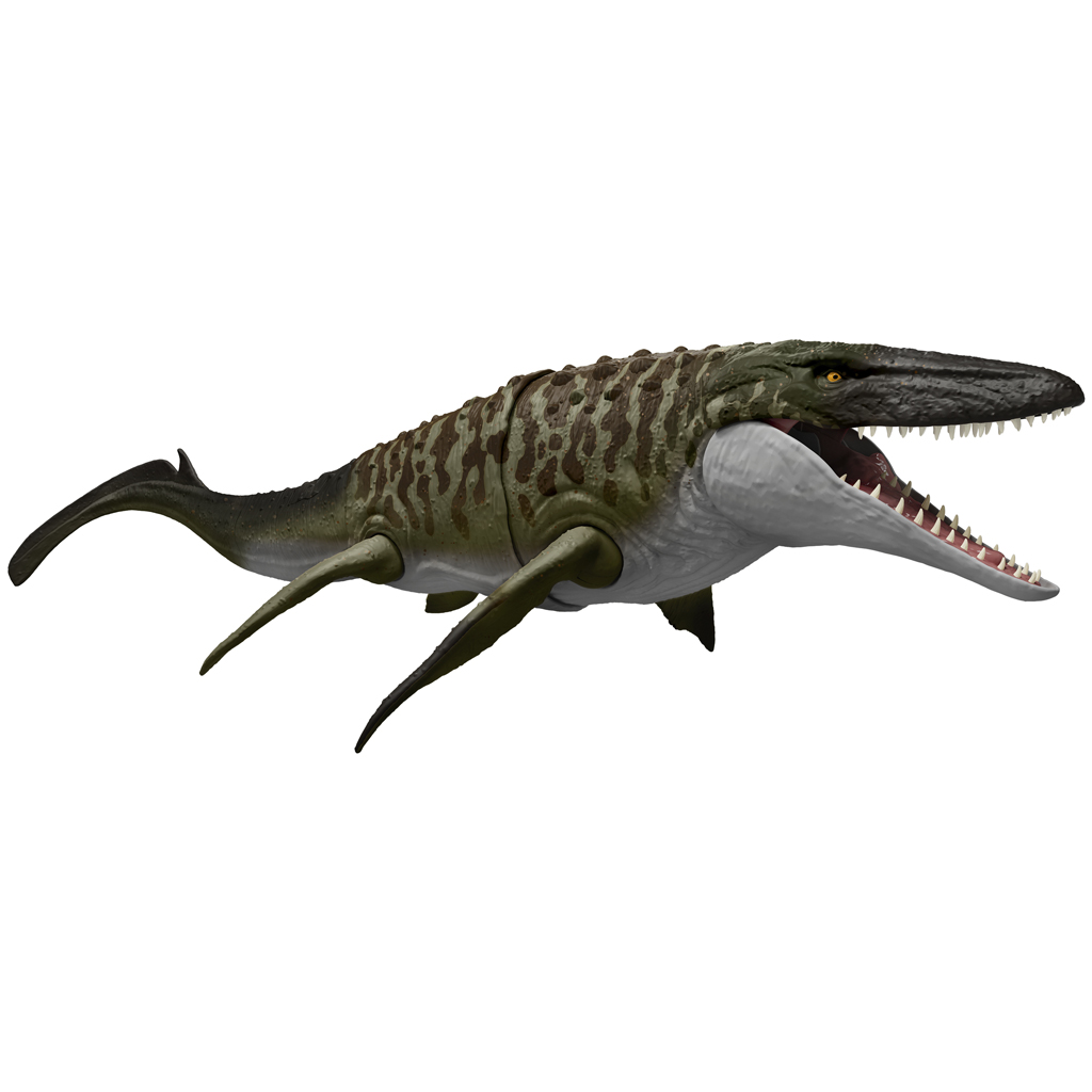 Jurassic World: Znovuzrodenie – Figúrka Bite N Blast Mosasaurus - Mattel kép 2