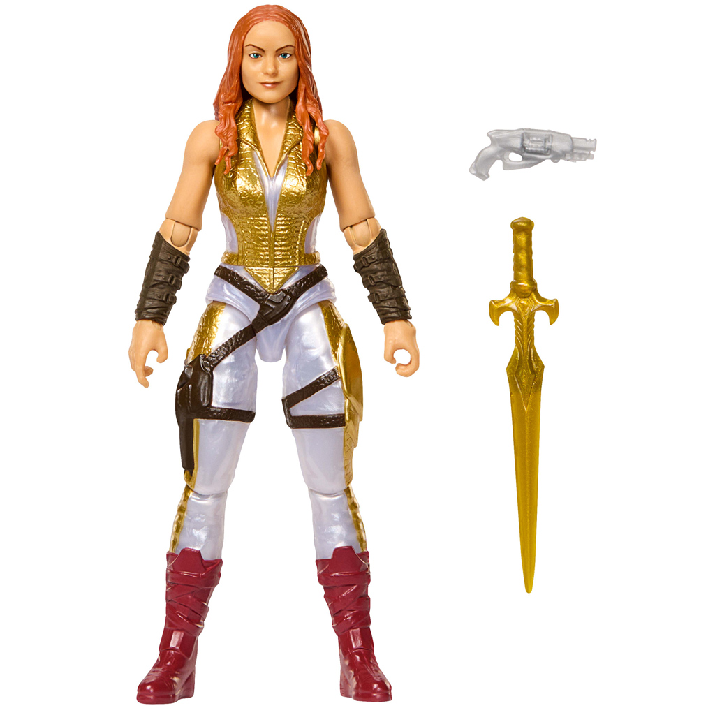 Masters of the Universe: Az univerzum védelmezői Teela akciófigura kiegészítőkkel 14cm - Mattel kép 3
