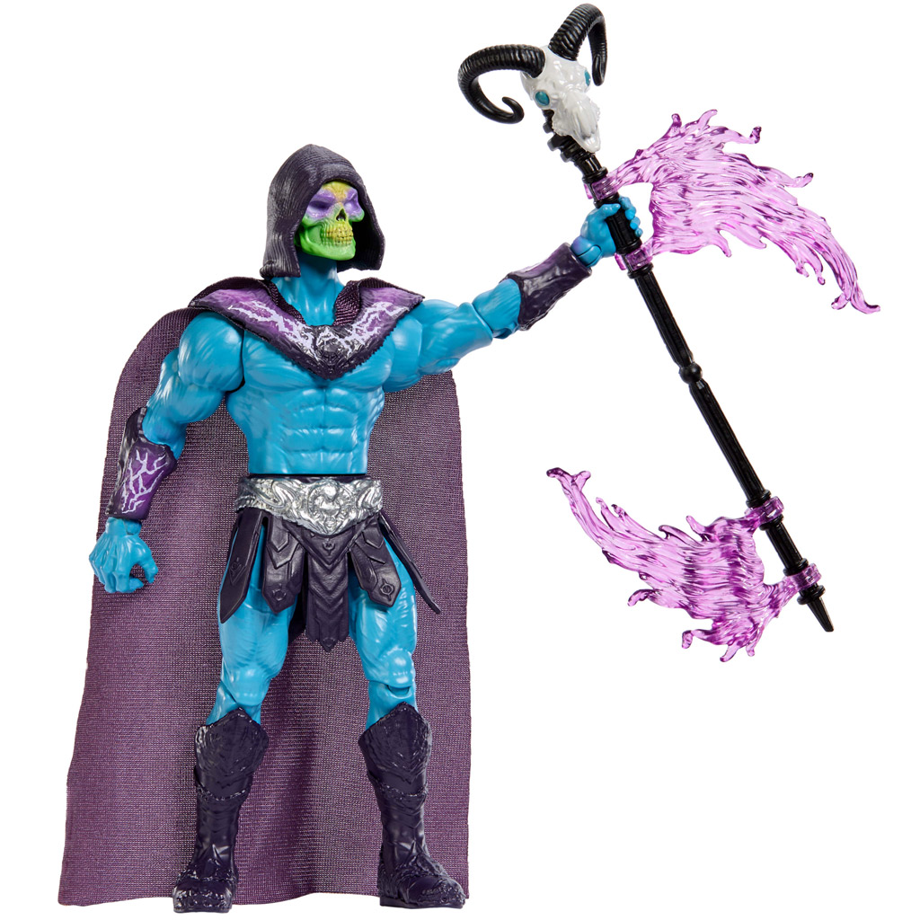 Masters of the Universe: Az univerzum védelmezői Skeletor Csontarcú akciófigura kiegészítőkkel - Mattel kép 2