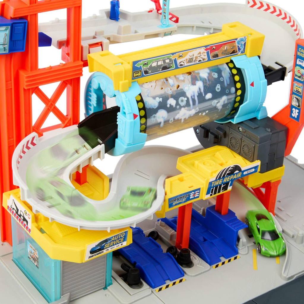 Matchbox: Spin Cyclone umývačka áut herná súprava – Mattel kép 4