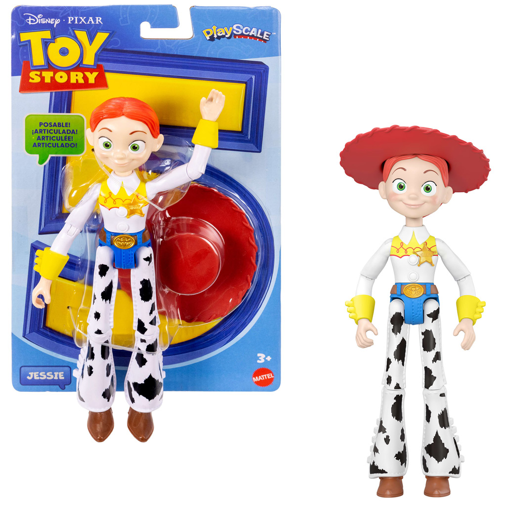 Toy Story 5 Jessie játékfigura 18cm - Mattel kép 1