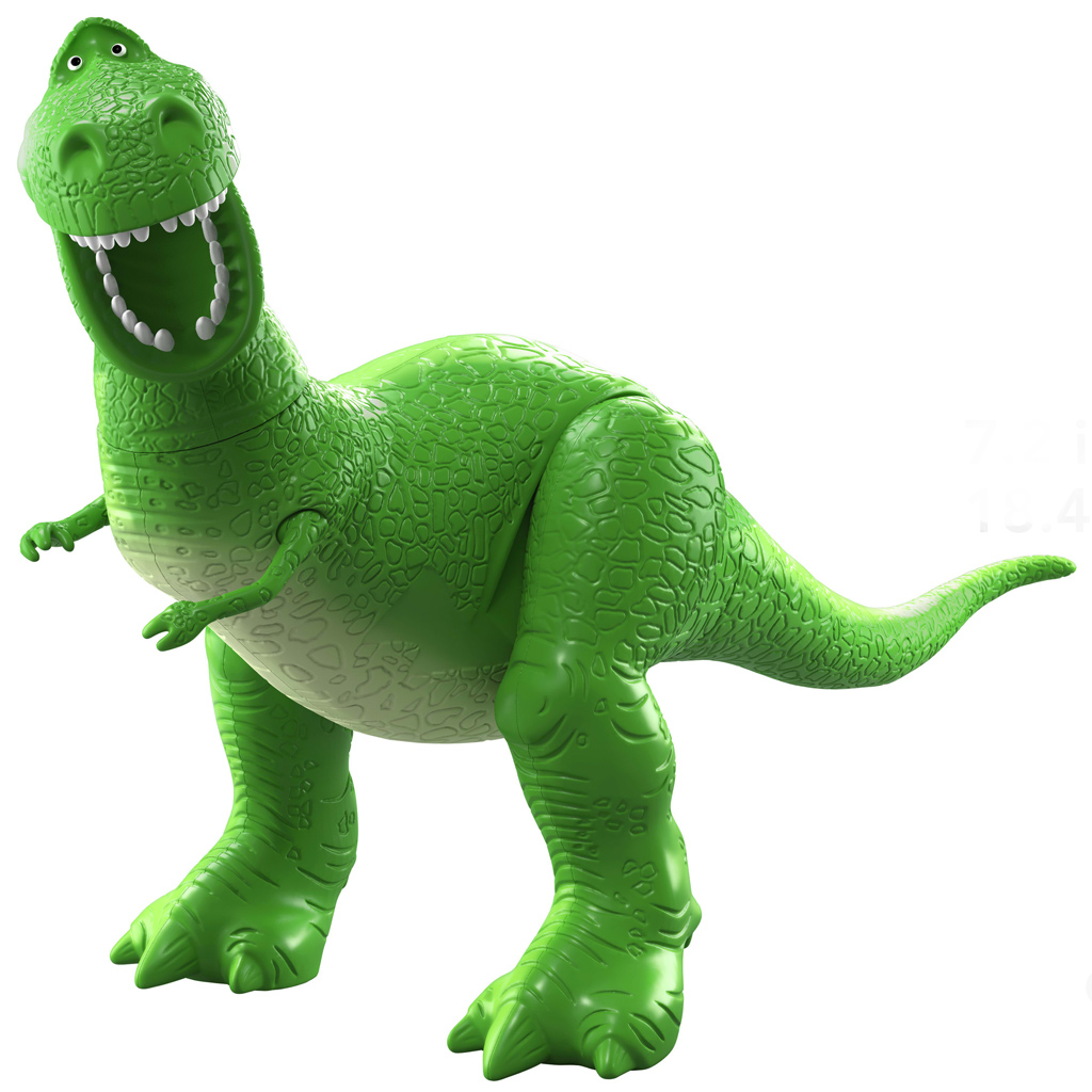 Toy Story 5 Rex játékfigura 18cm - Mattel kép 2
