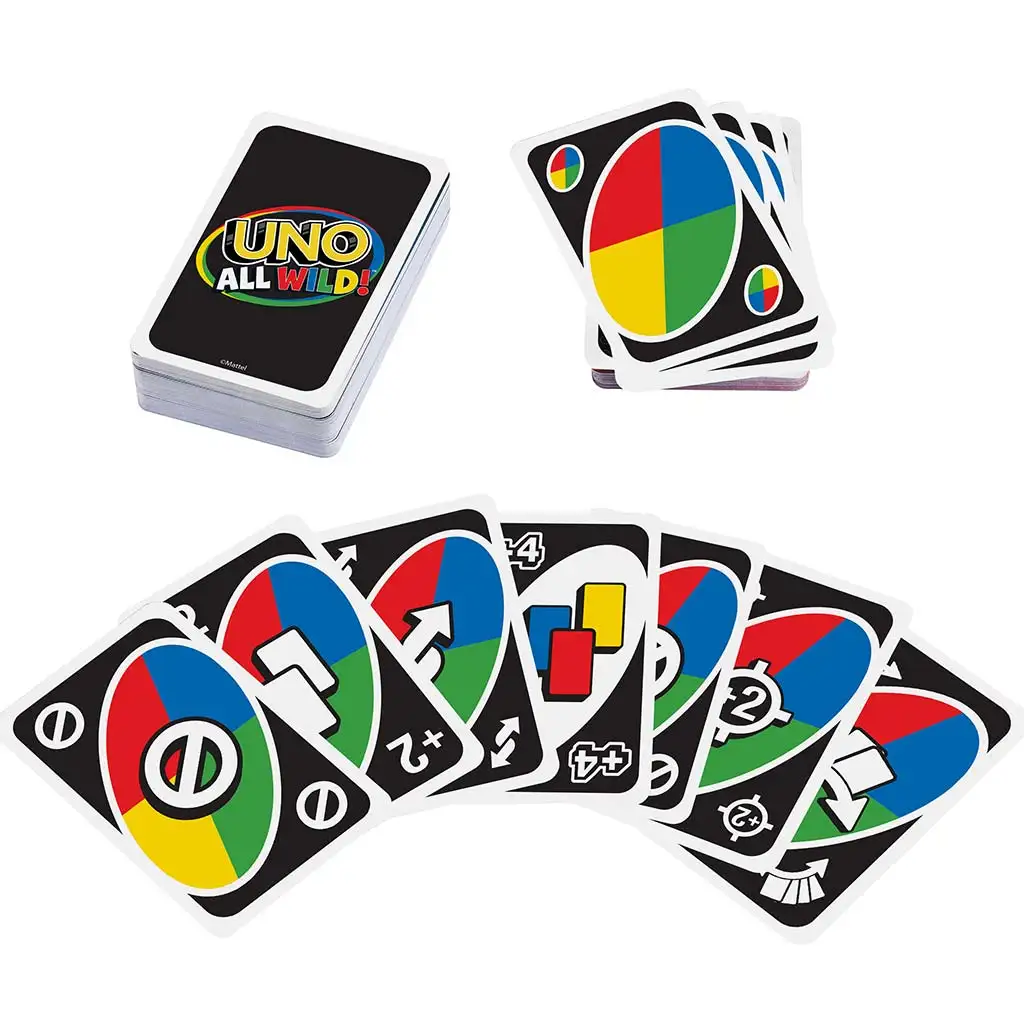 UNO: All Wild! - Šialená kartová hra - Mattel kép 2