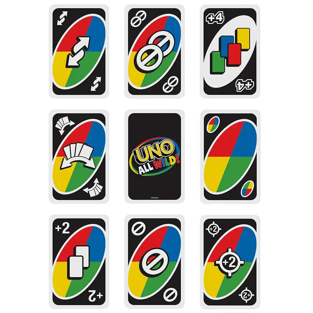 UNO: All Wild! - Šialená kartová hra - Mattel kép 3