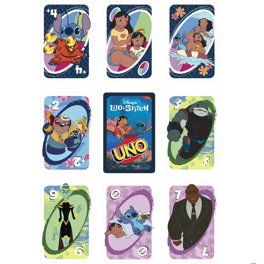 UNO: Disney Lilo a Stitch kartová hra - Mattel kép 2