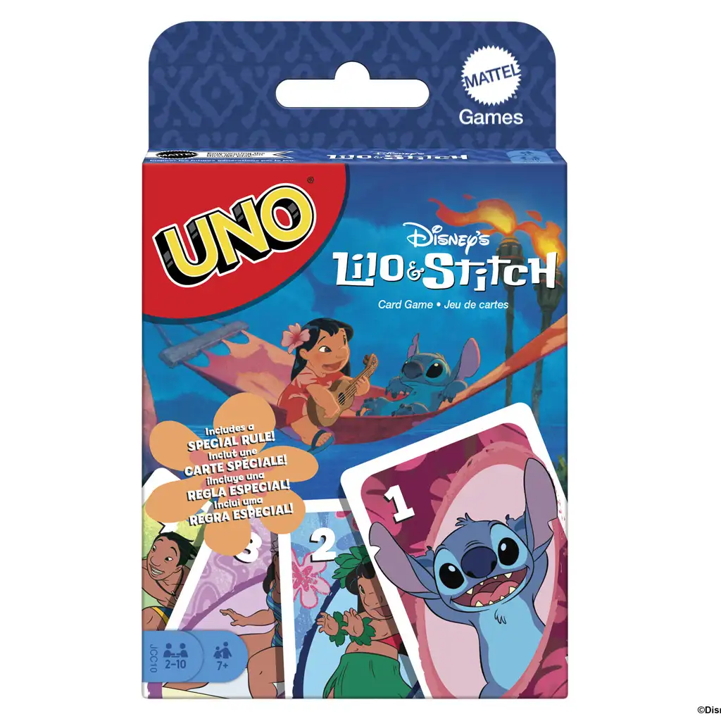 UNO: Disney Lilo a Stitch kartová hra - Mattel