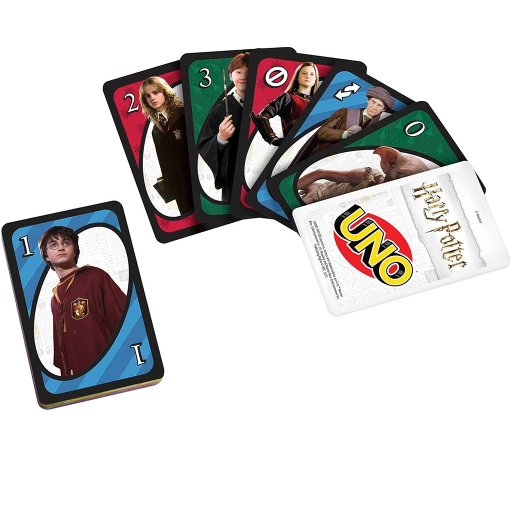 Harry Potter UNO karta - Mattel kép 2