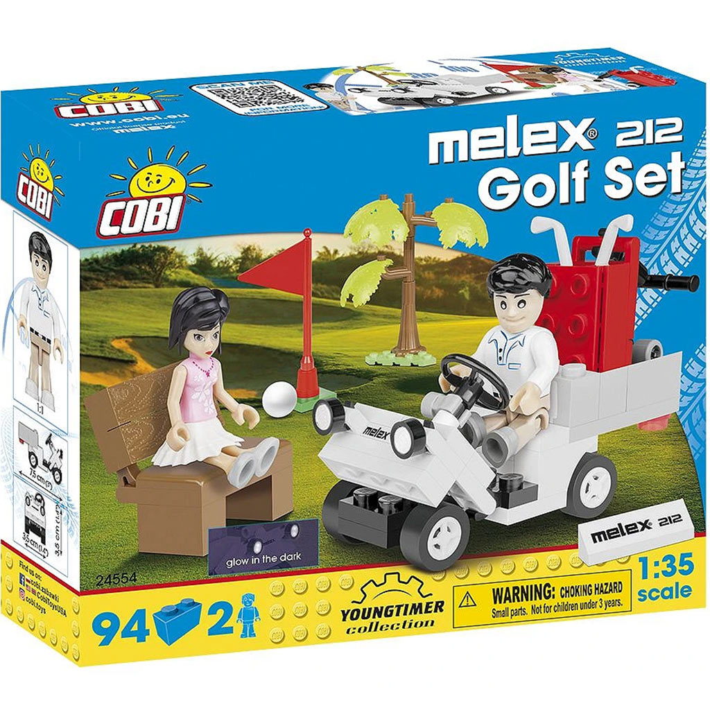COBI: Stavebnica Melex 212 Golf Set (24554)