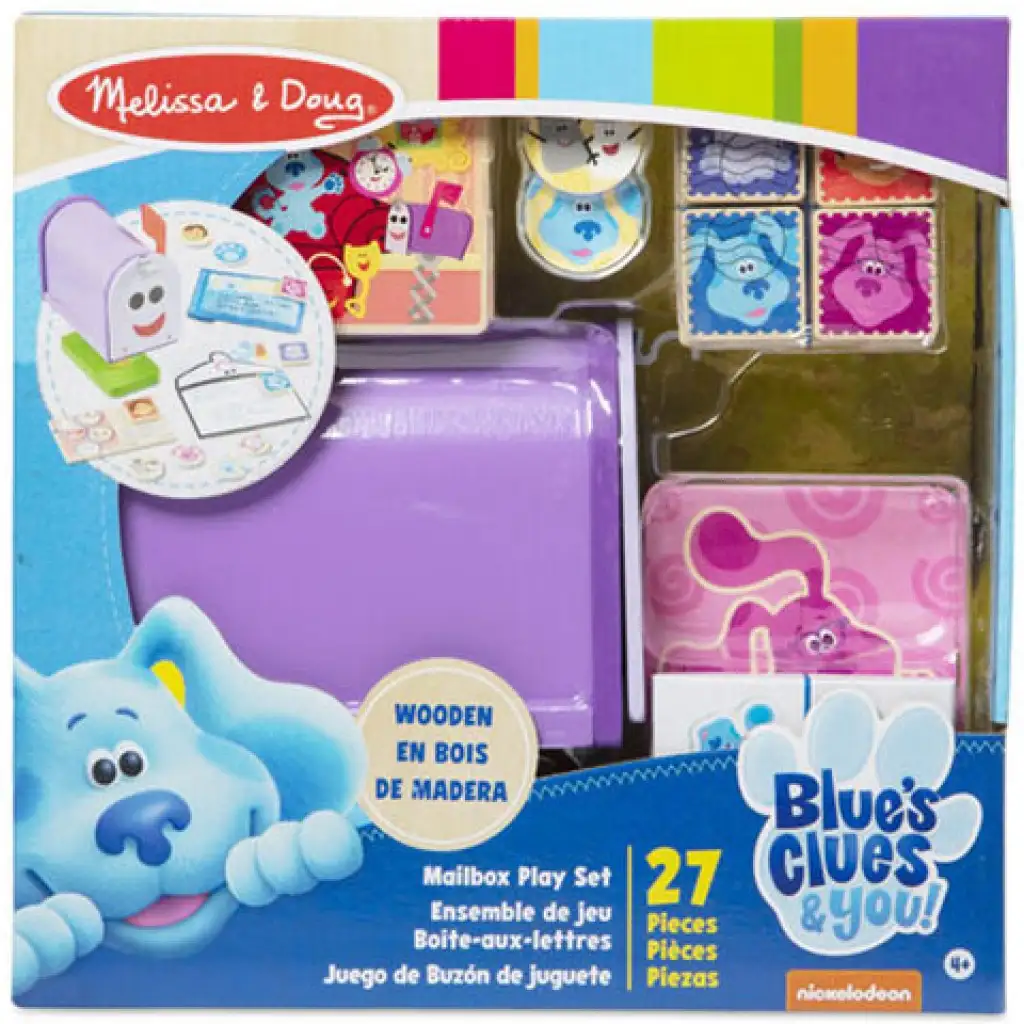 Melissa & Doug: Blue's Clues & You poštová schránka, hračka na rozvoj zručností