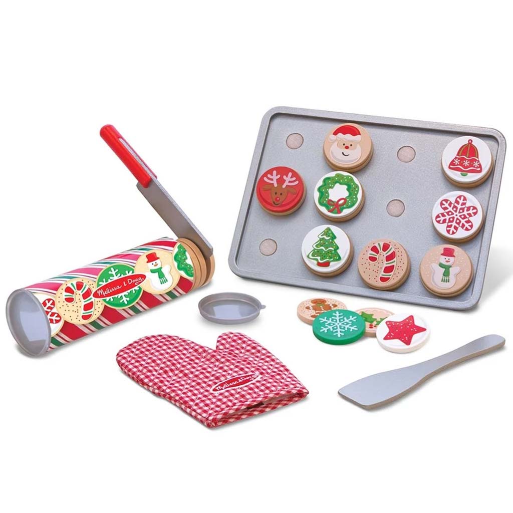 Sütés-főzés karácsonyi fa süti sütő készlet - Melissa & Doug kép 2
