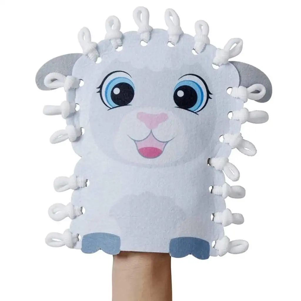 Hrkni! Zvieratá na farme, kreatív sada na výrobu bábok - Melissa & Doug kép 3