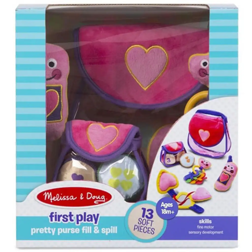 Melissa & Doug: Mäkká kabelka hrací set
