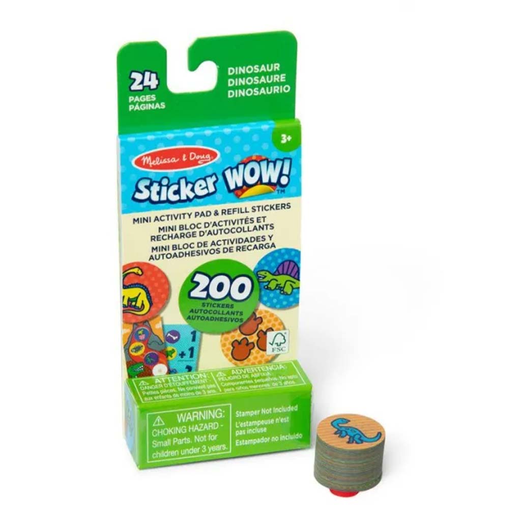 Melissa & Doug: Mini Sticker Wow! – Dino – Spin Master