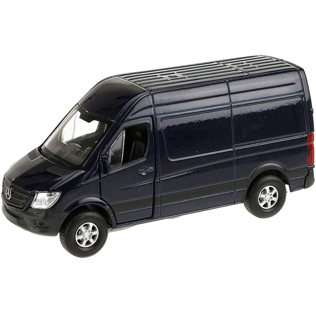 Welly: Kovový model auta Mercedes-Benz Sprinter v rôznych verziách, 11 cm kép 3