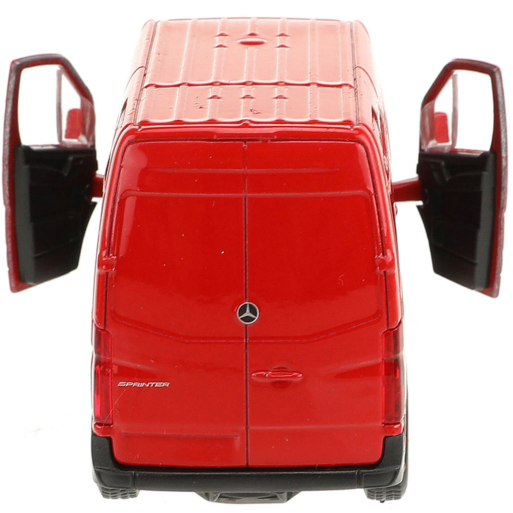 Welly: Kovový model auta Mercedes-Benz Sprinter v rôznych verziách, 11 cm kép 6