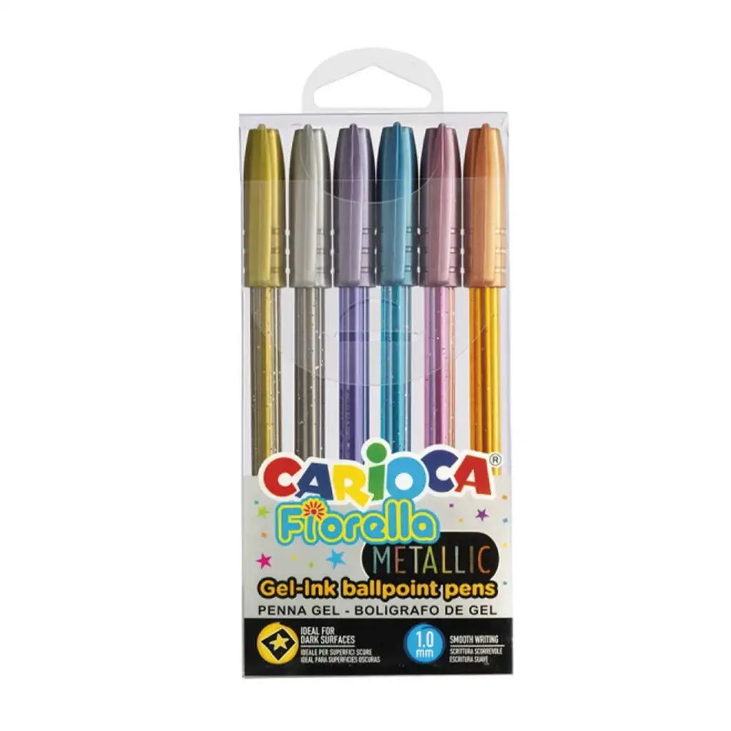 Fiorella metallic zseléstoll 6db-os szett - Carioca kép 1