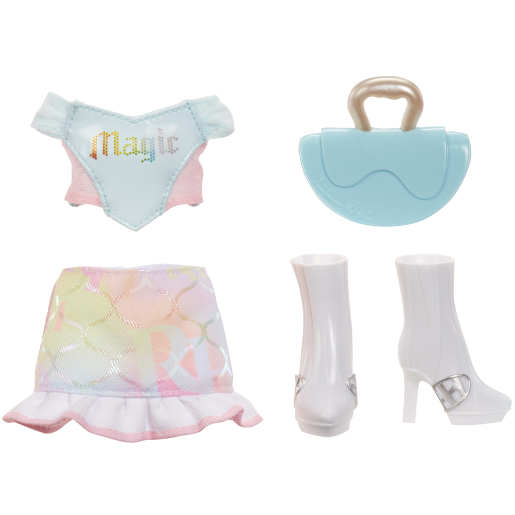 Rainbow High: Môj módny štýl Amaya Raine bábika s doplnkami kép 3