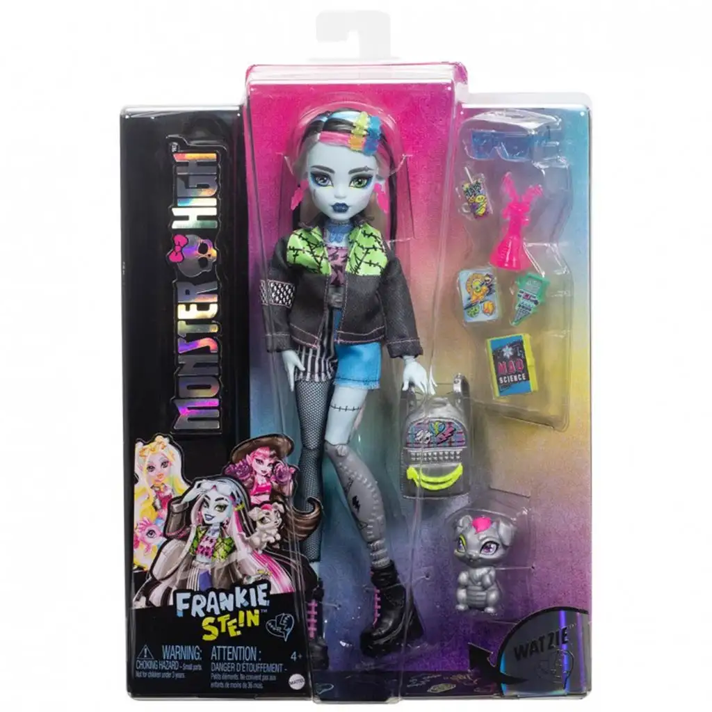 Monster High baba - Szörnyen új Frankie Stein - Mattel kép 1