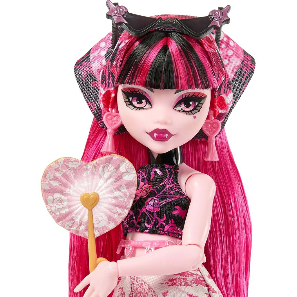 Monster High Tajomstvá desivých priateľov: Strašidelný výlet bábika Draculaura - Mattel kép 5