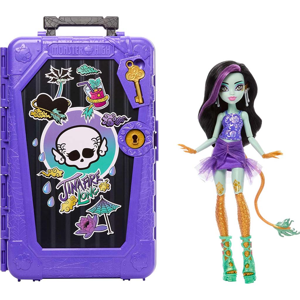 Monster High Tajomstvá desivých kamarátov: Desivá cesta bábika Jinafire Long – Mattel