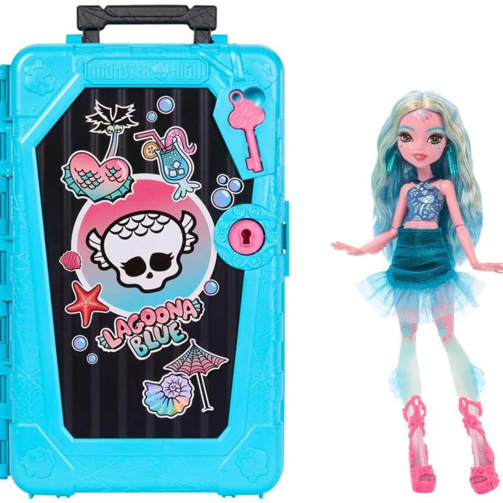 Monster High Tajomstvá strašidelných kamarátok: Hrôzostrašná cesta Lagoona Blue bábika - Mattel