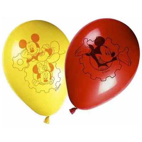 Mickey Egér party színes lufik 8db-os szett kép 1