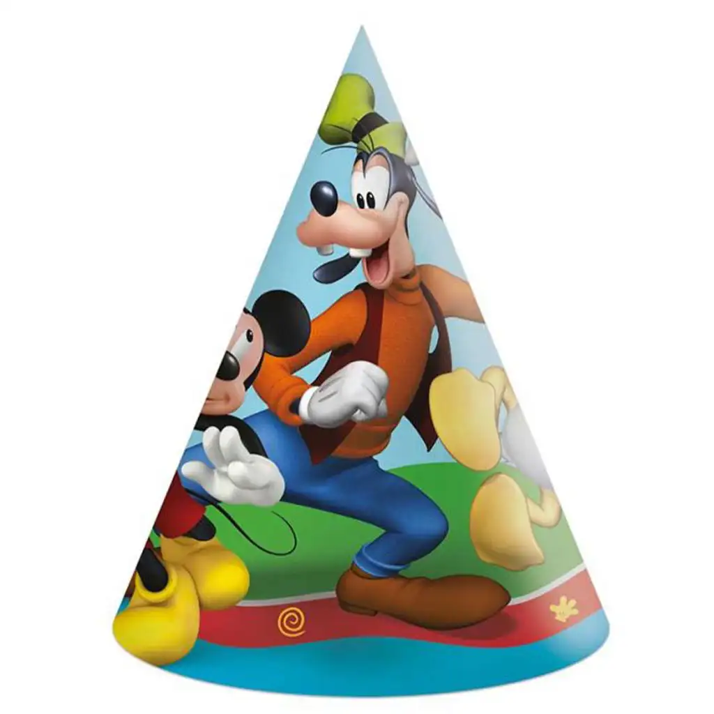 Disney Mickey egeres papír party kalap 6db-os szett kép 1