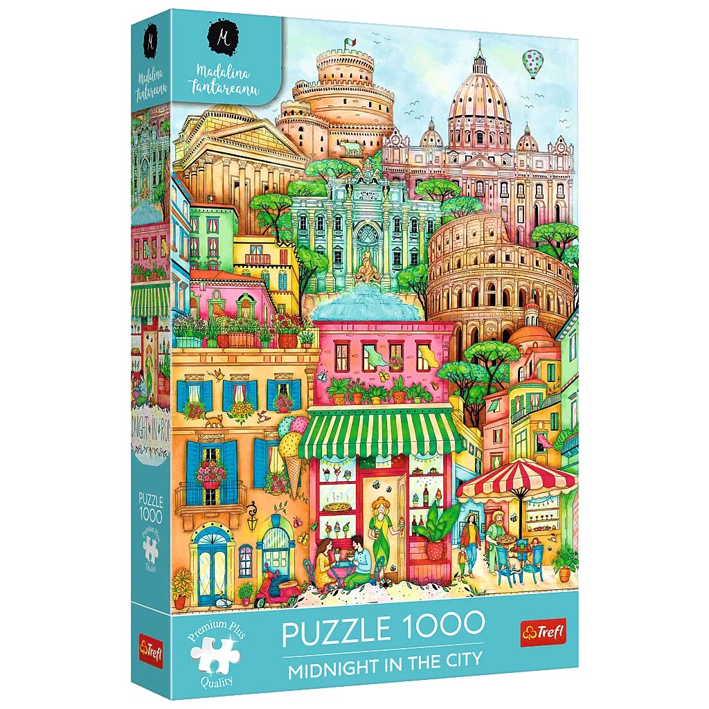 Rím o polnoci 1000-dieliková Prémium plus kvalita puzzle - Trefl