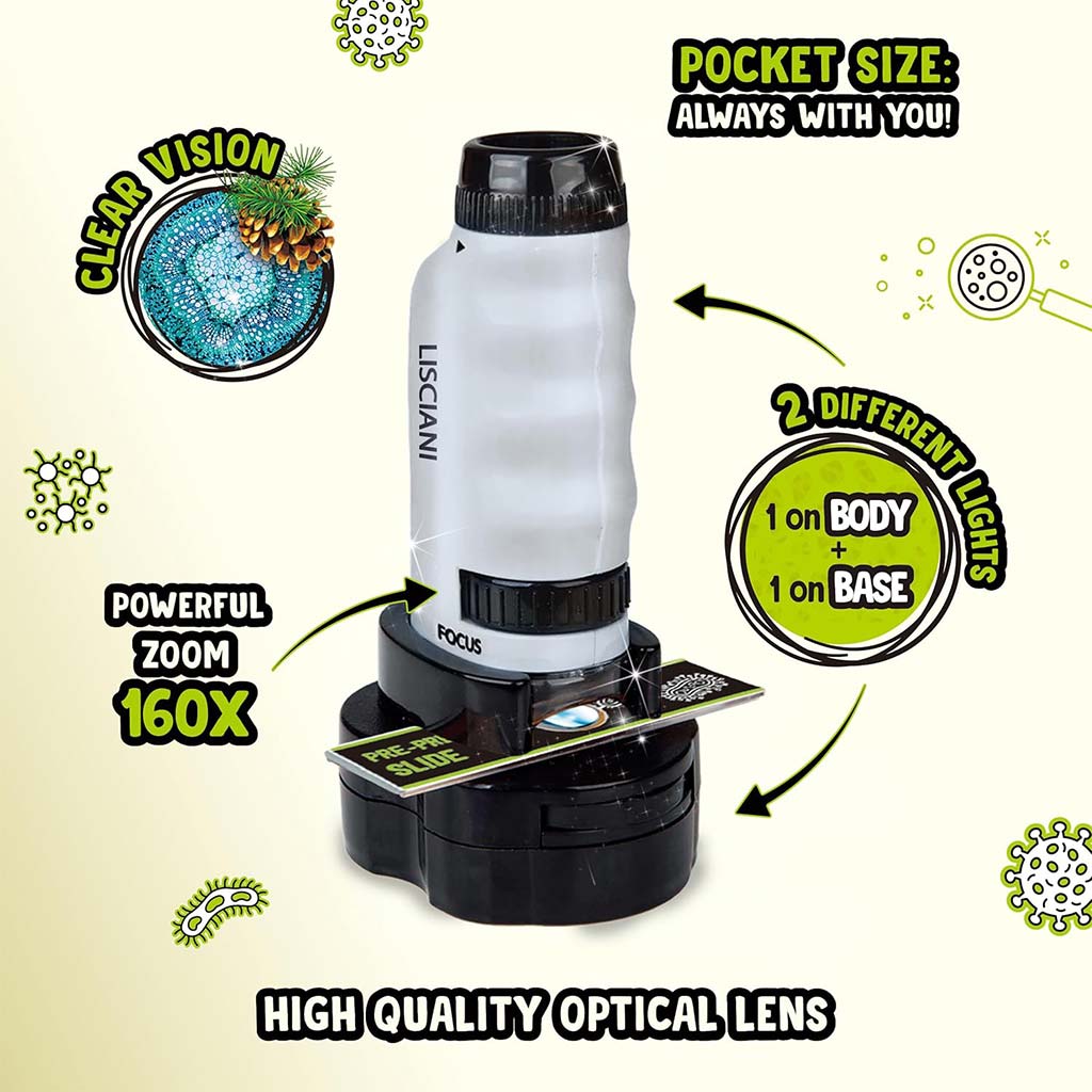 Som Genius Micro mikroskop - Lisciani kép 2