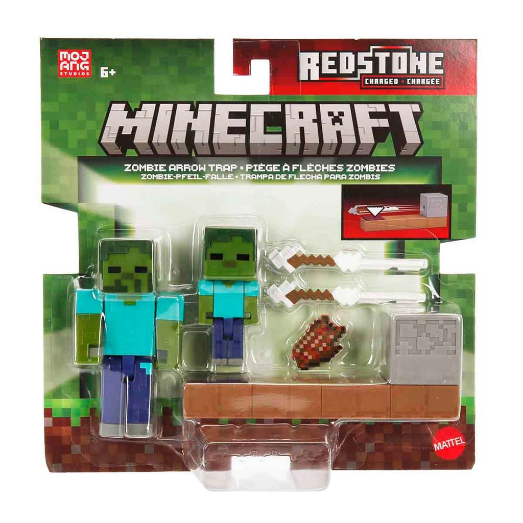 Minecraft: Zombie Šípková Pasca akčná figúrka - Mattel